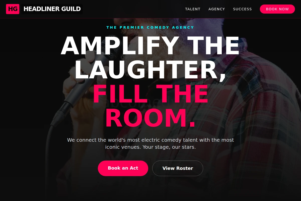 Booking-Agent Comedy