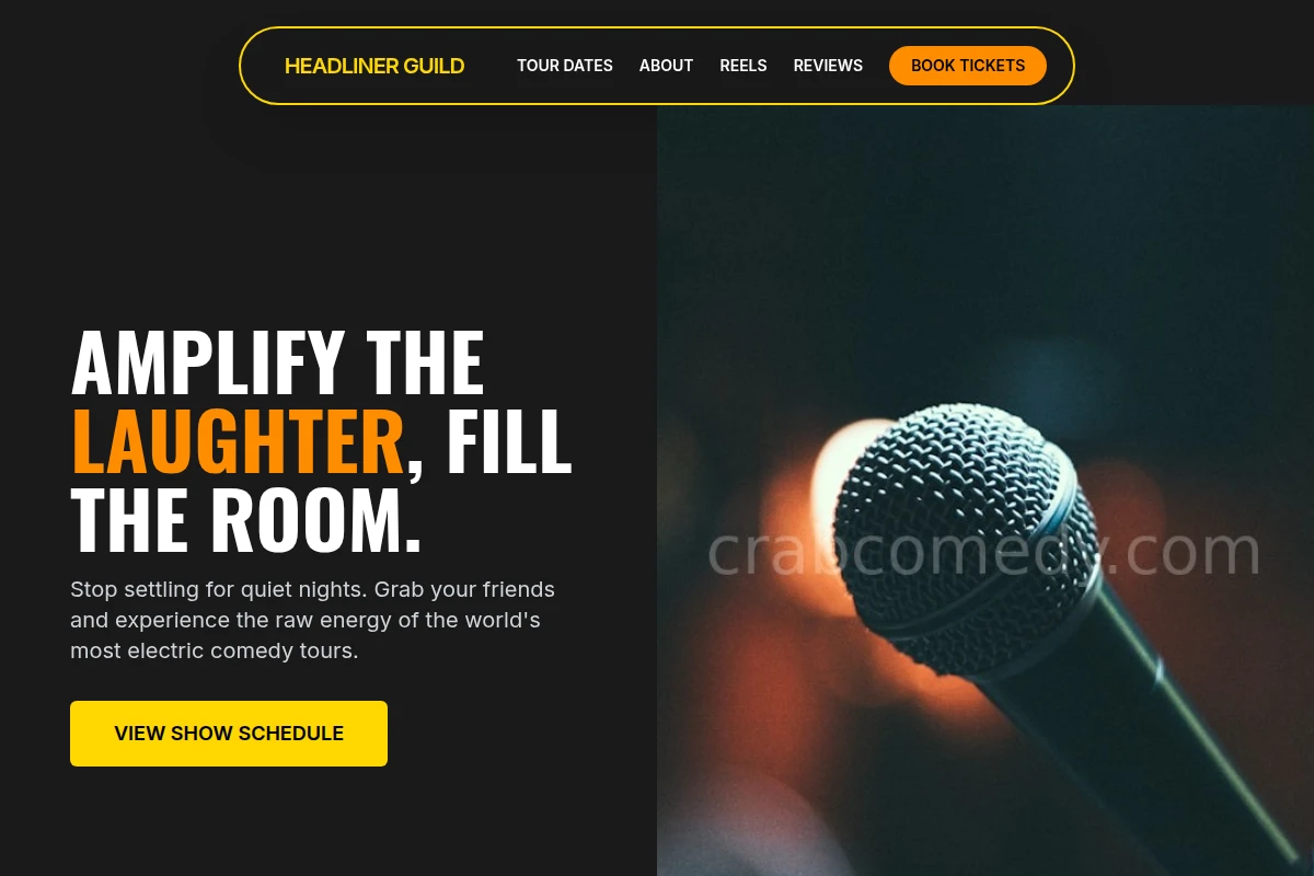 Tour-Date Comedy