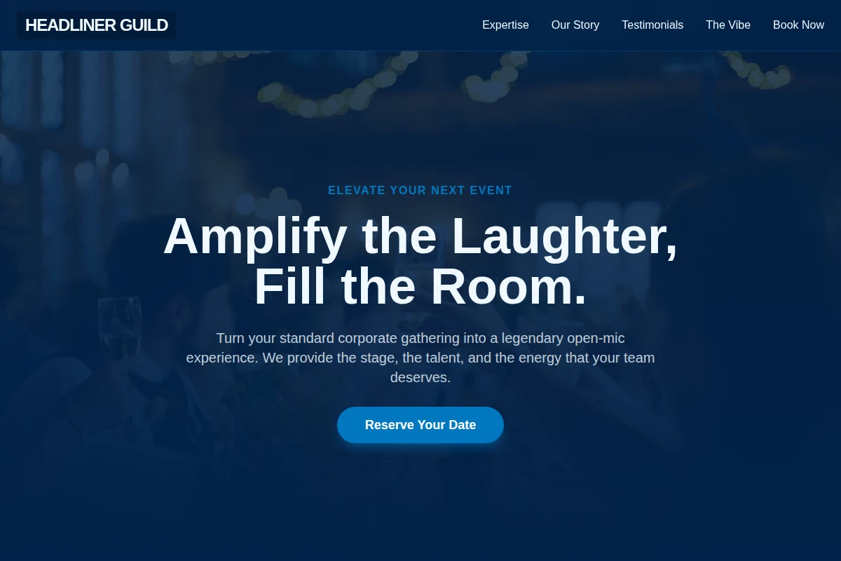 Open-Mic Corporate Event