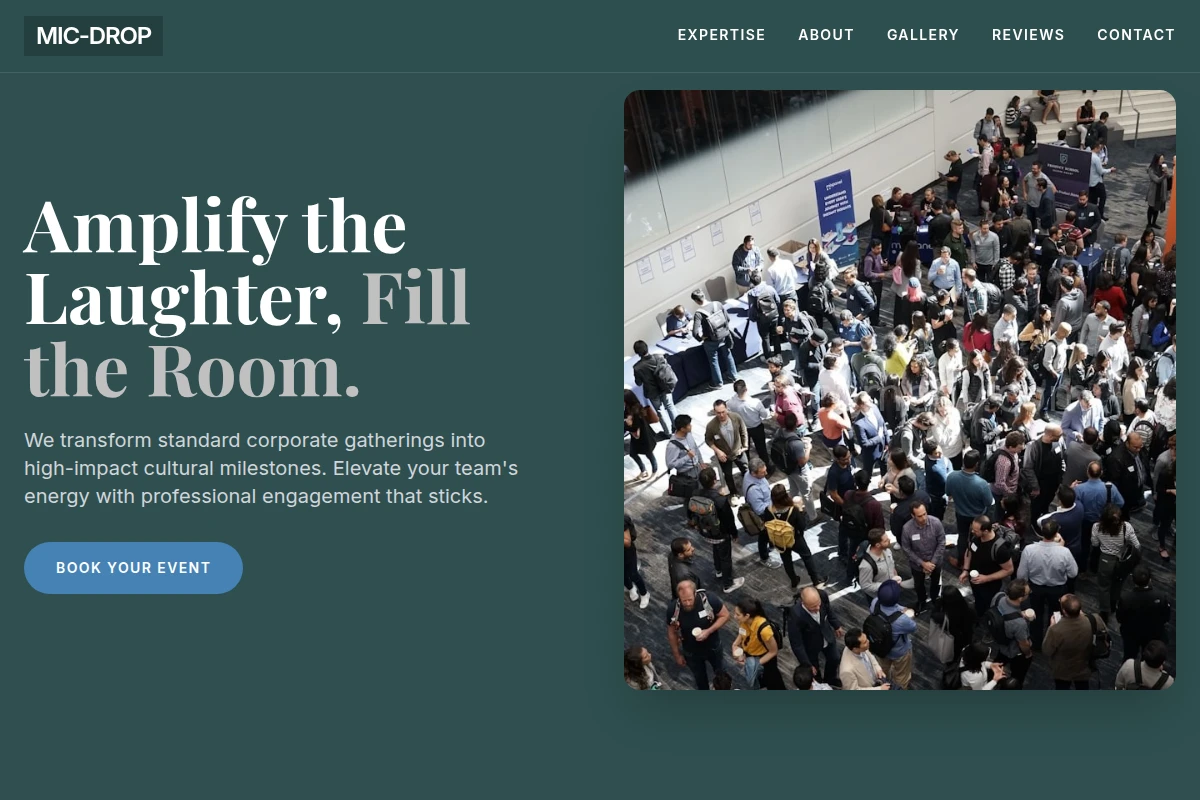 Mic-Drop Corporate Event