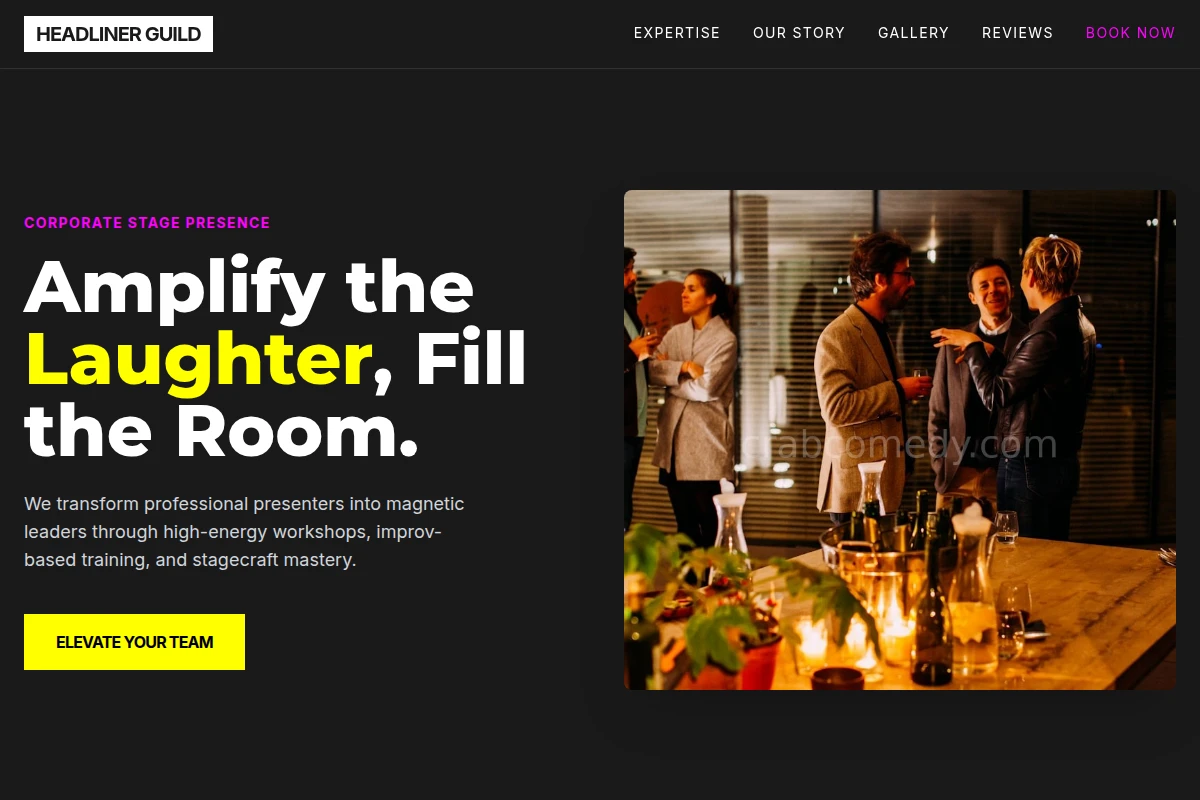 Stage-Presence Corporate Event