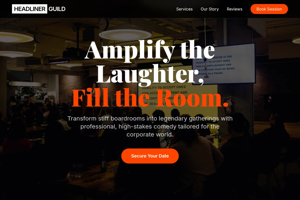 Roast Corporate Event