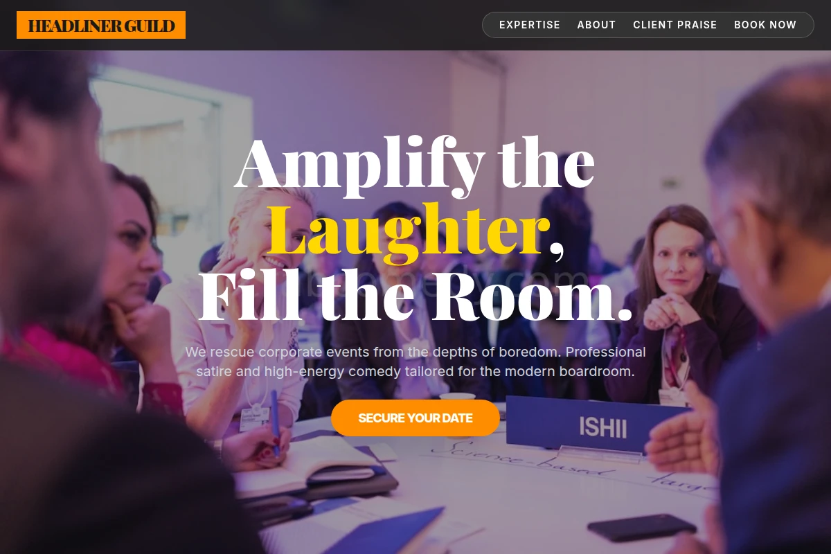 Satire Corporate Event