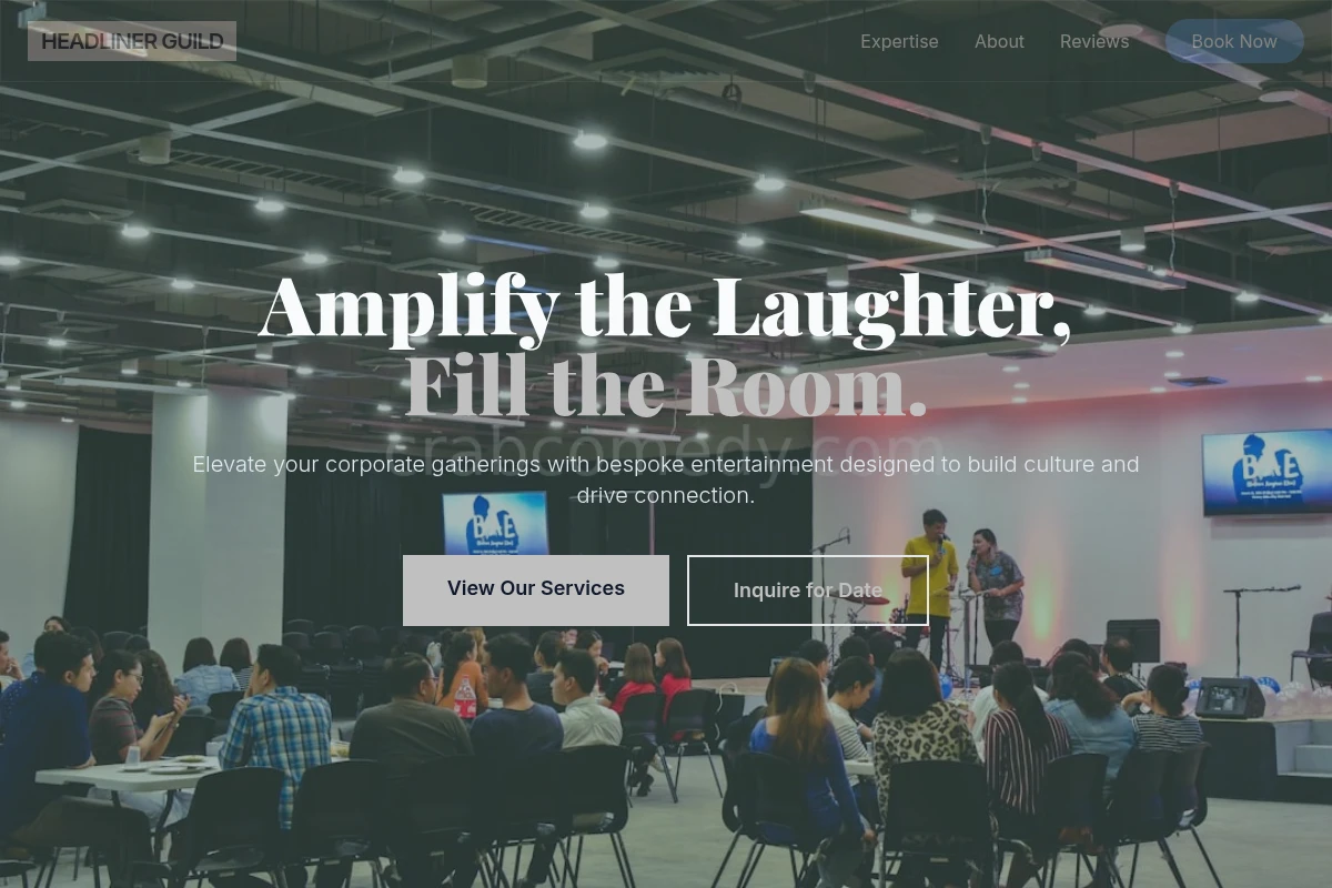 Headliner Corporate Event