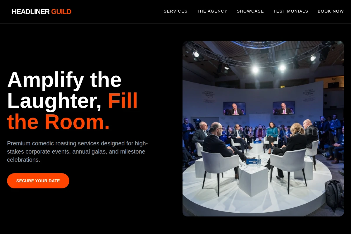 Roast Corporate Event