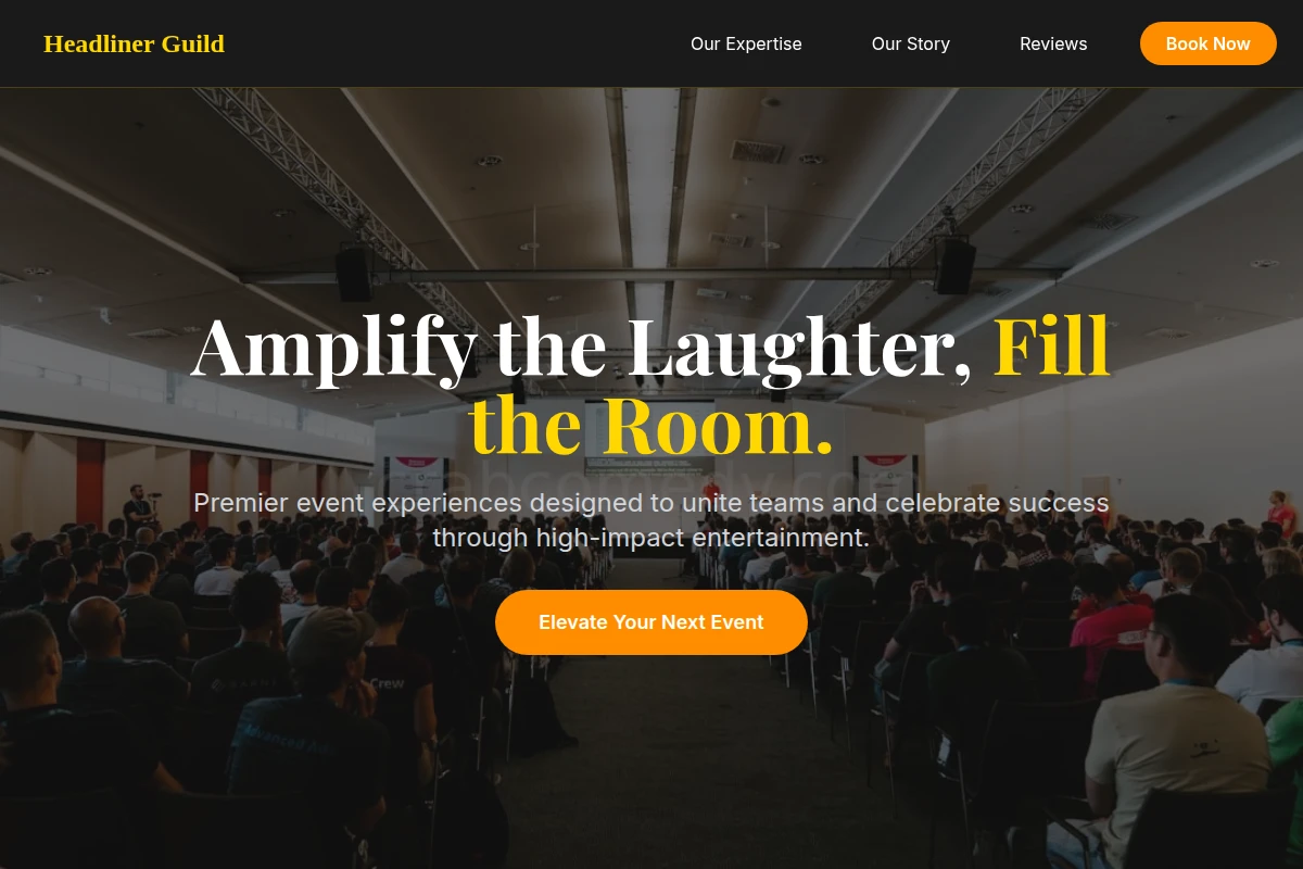 Punchline Corporate Event