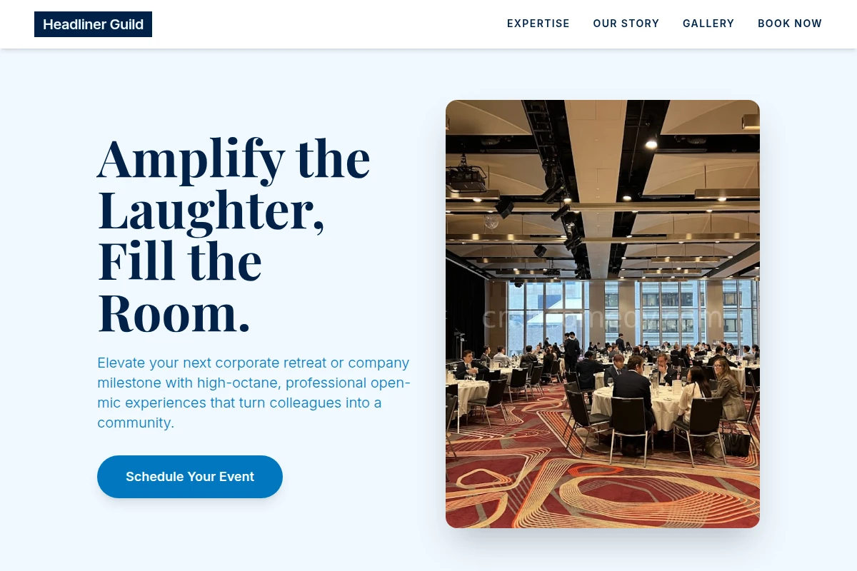 Open-Mic Corporate Event