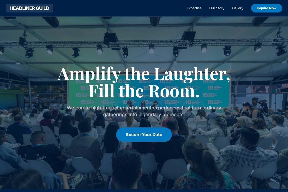 Laugh-Track Event Marketing