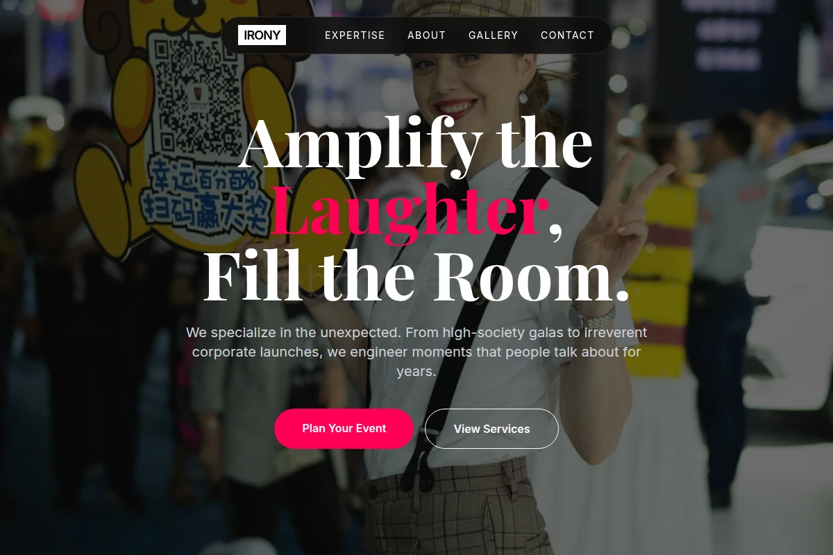 Irony Event Marketing