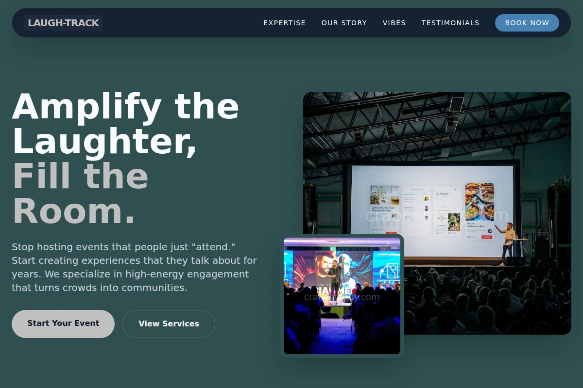 Laugh-Track Event Marketing