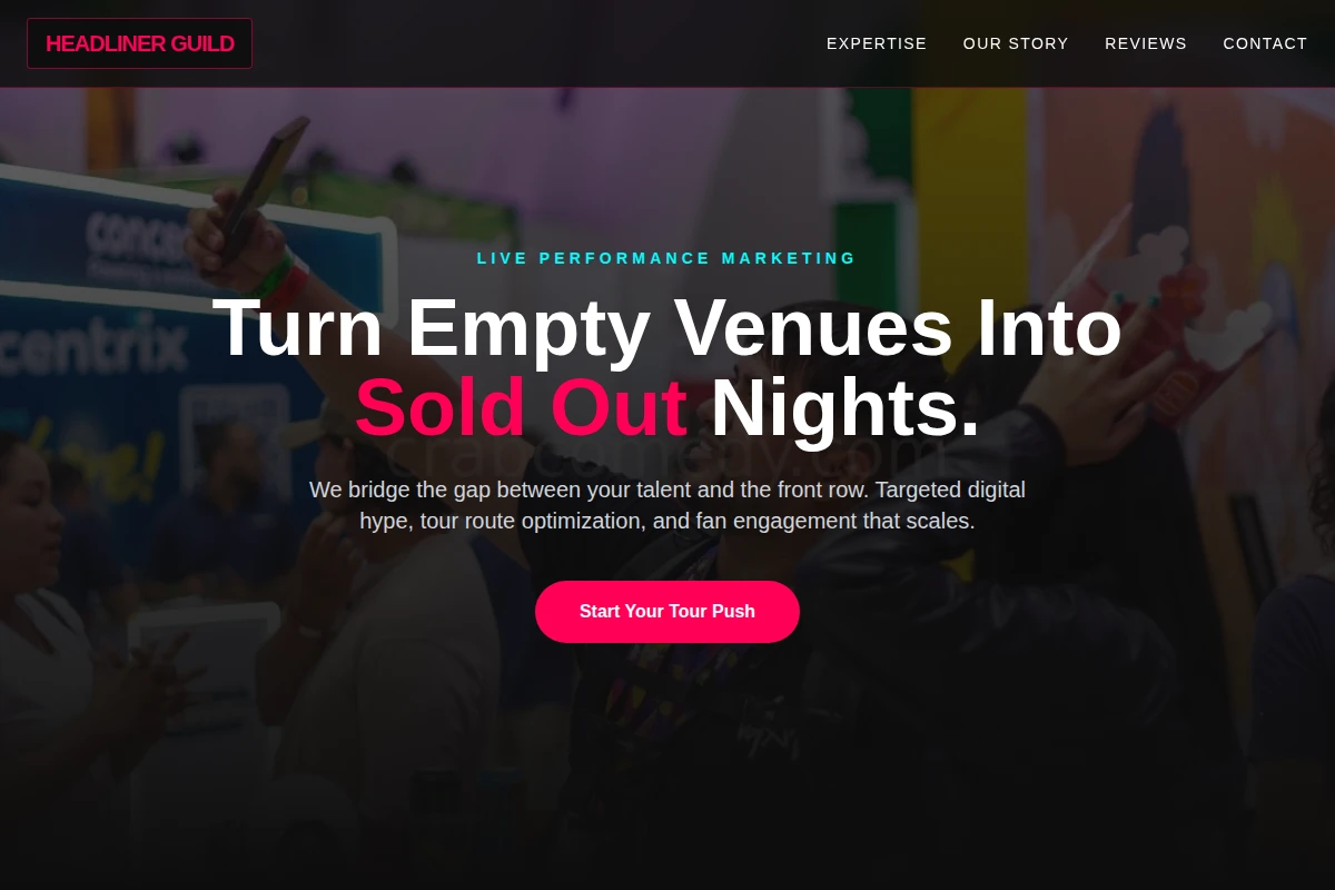 Tour-Date Event Marketing