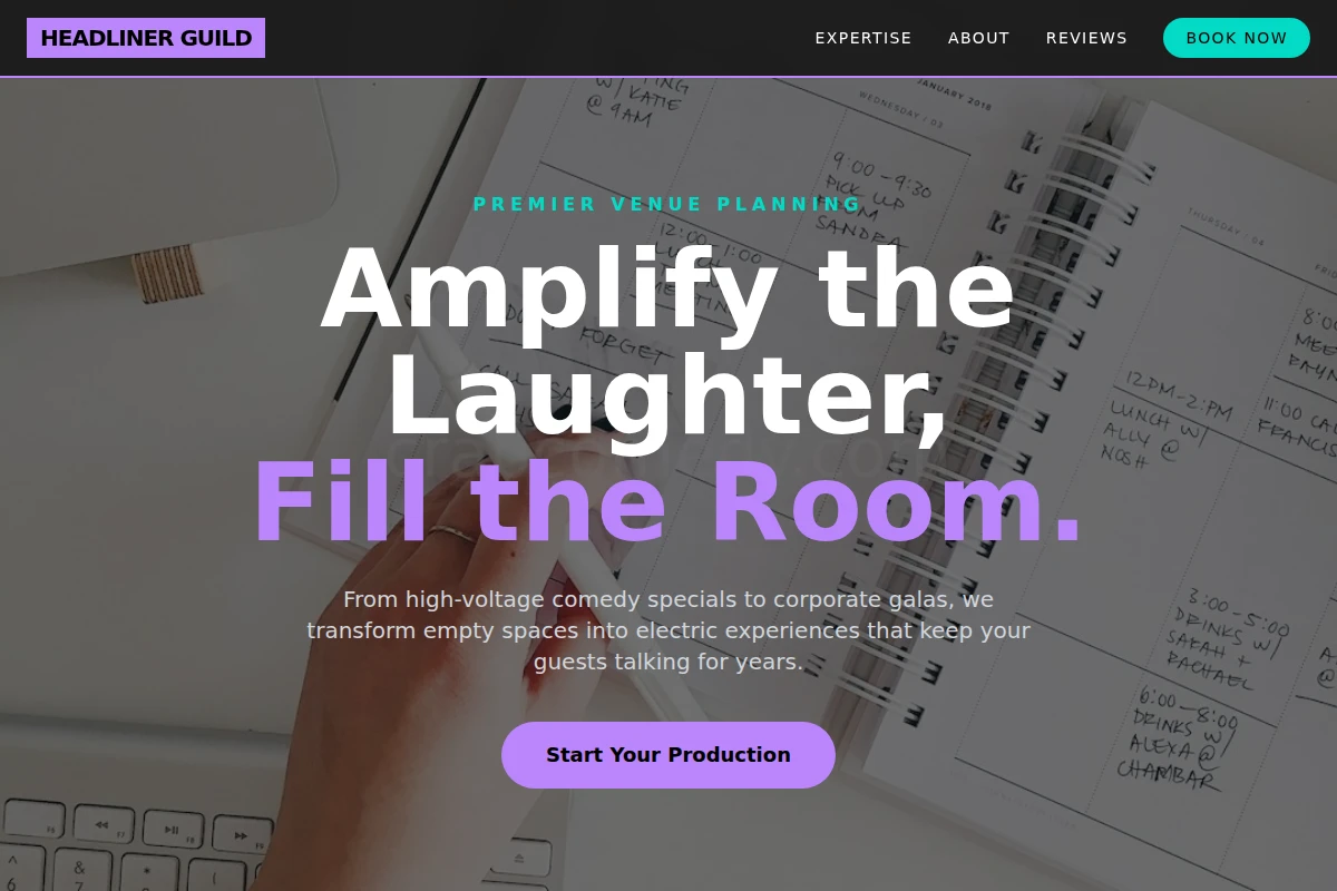 Venue Event Planning