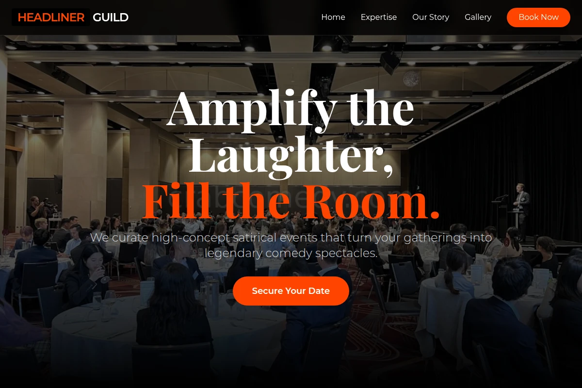 Satire Event Planning