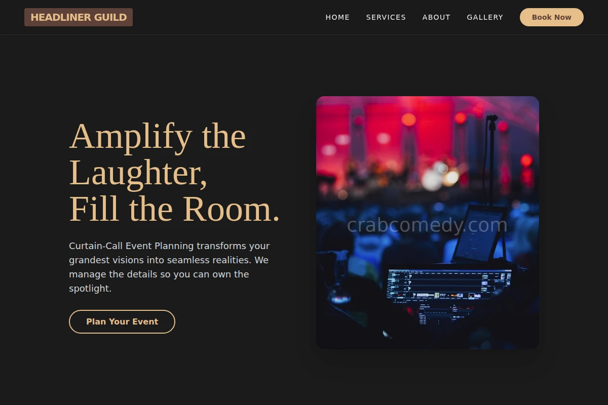 Curtain-Call Event Planning
