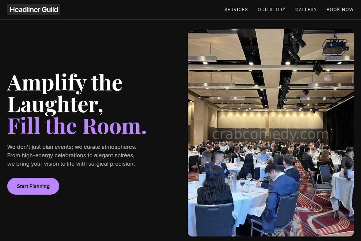 Irony Event Planning