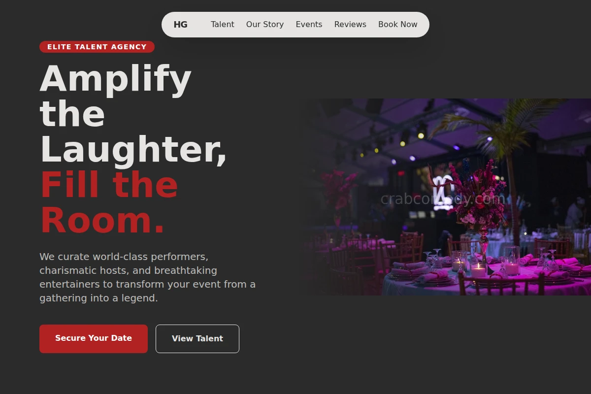 Talent-Agency Event Planning