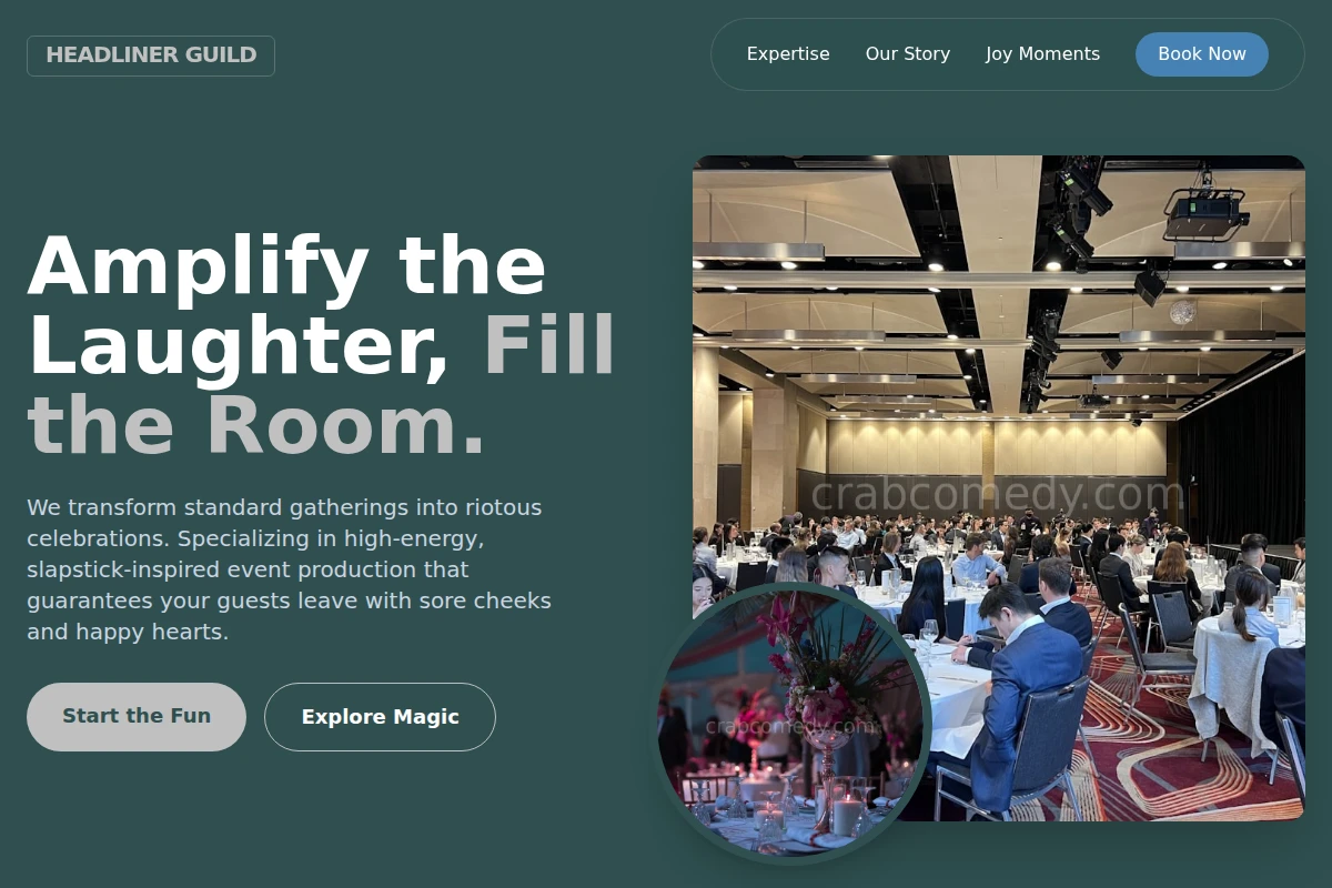 Slapstick Event Planning
