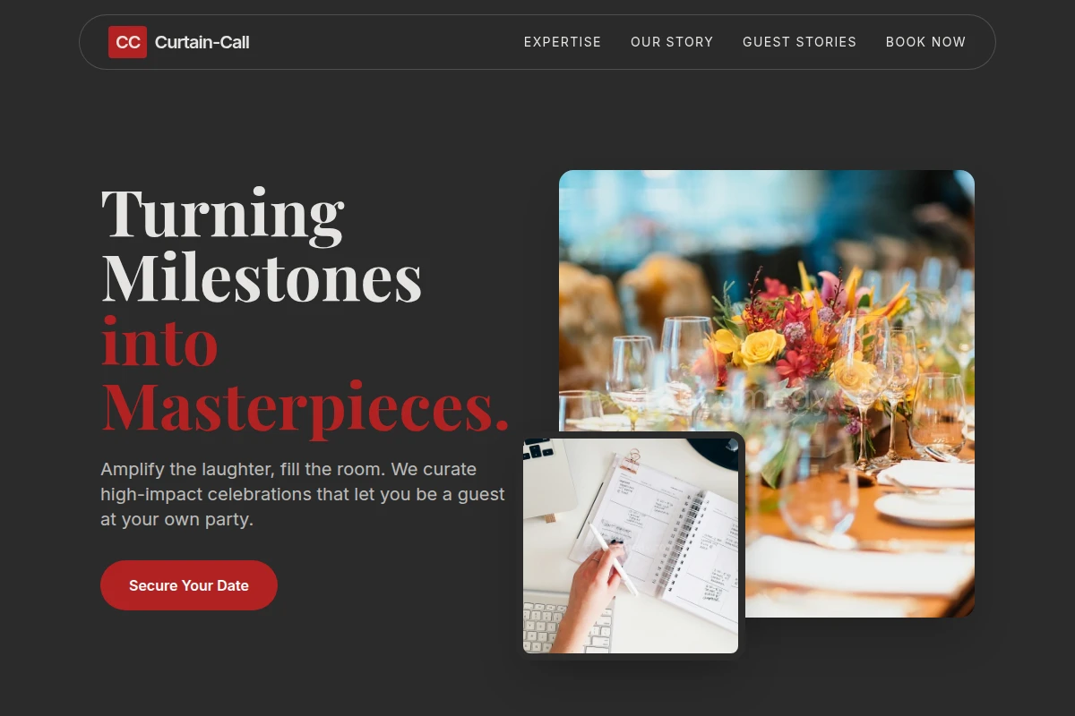 Curtain-Call Event Planning