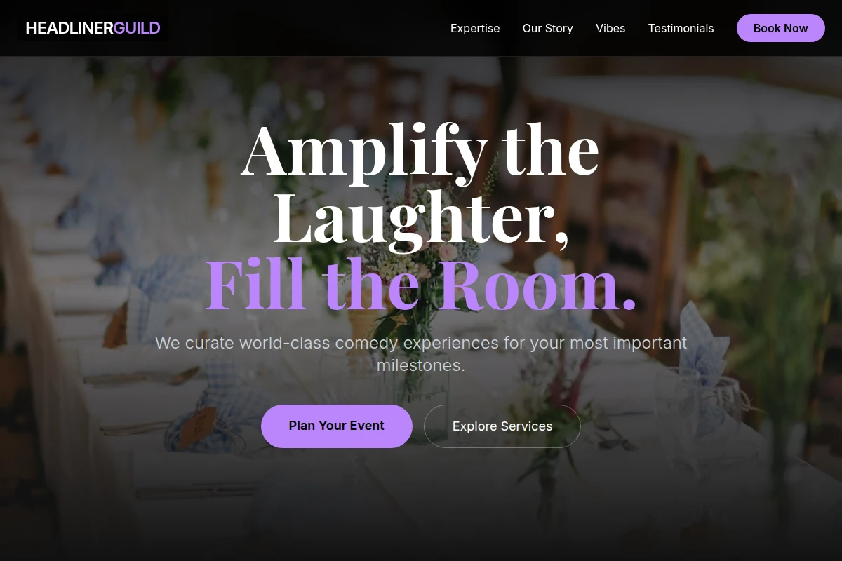 Comedy-Club Event Planning