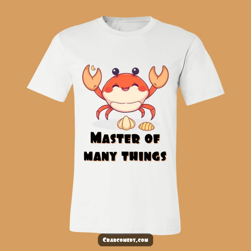 Funny Juggling Crab T-Shirt: Talented Crustacean Tee, Perfect Humorous Gift!